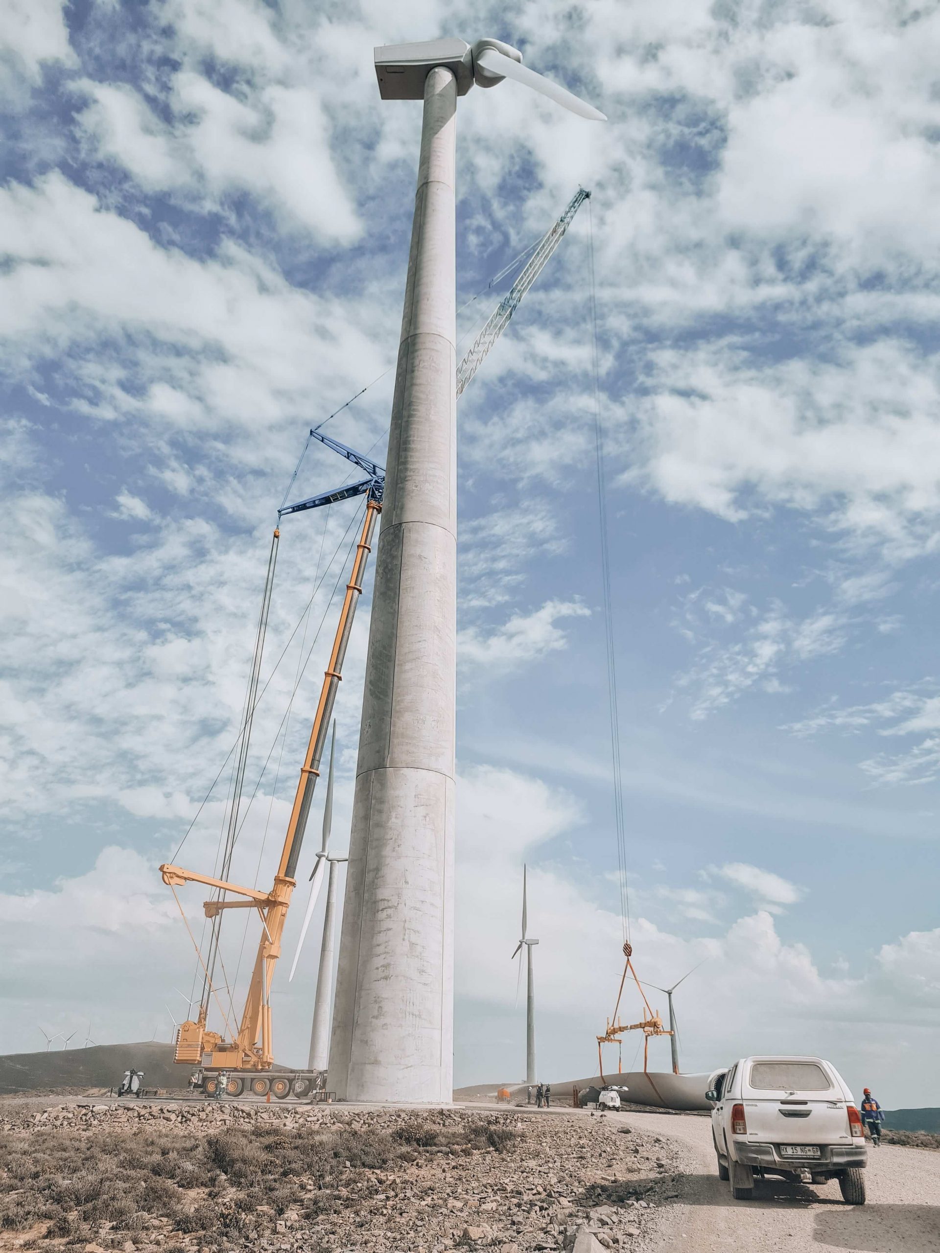Okara renewable energy solutions construction site Okara renewable energy solutions construction site